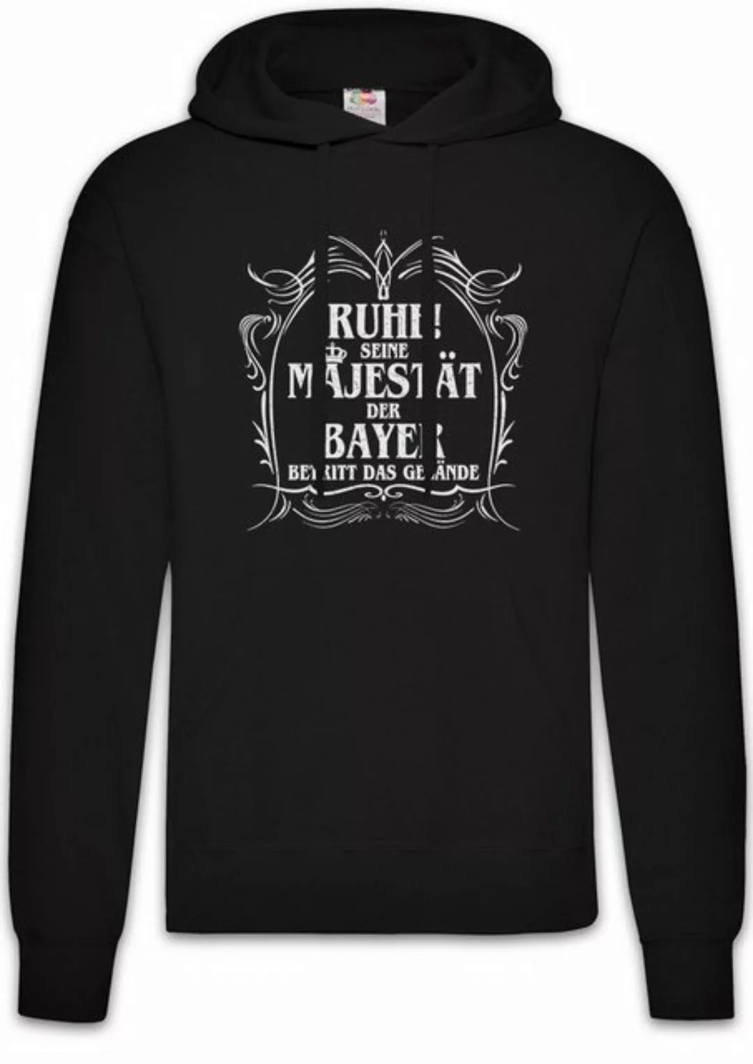 Urban Backwoods Hoodie Seine Majestät Der Bayer Herren Hoodie Bayern Bier W günstig online kaufen