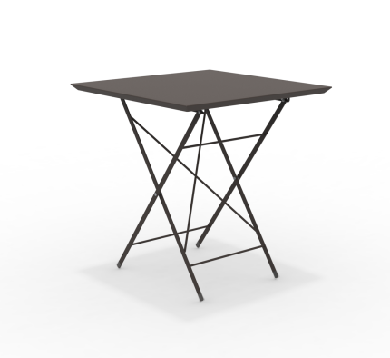 STEP - robuster Outdoortisch klappbar 70x70 cm bronze günstig online kaufen