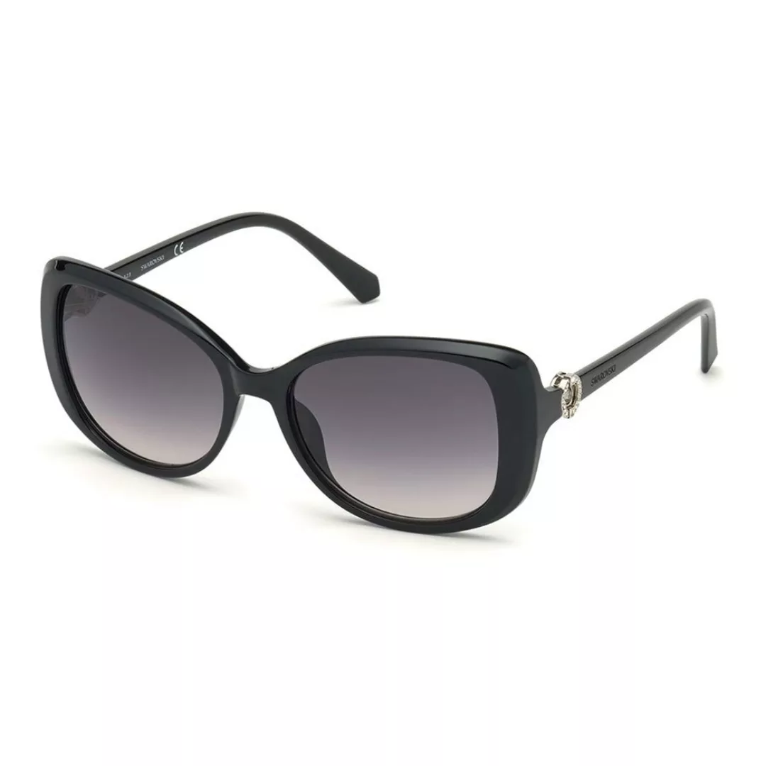Swarovski Sk0219 Sonnenbrille 55 Shiny Black günstig online kaufen