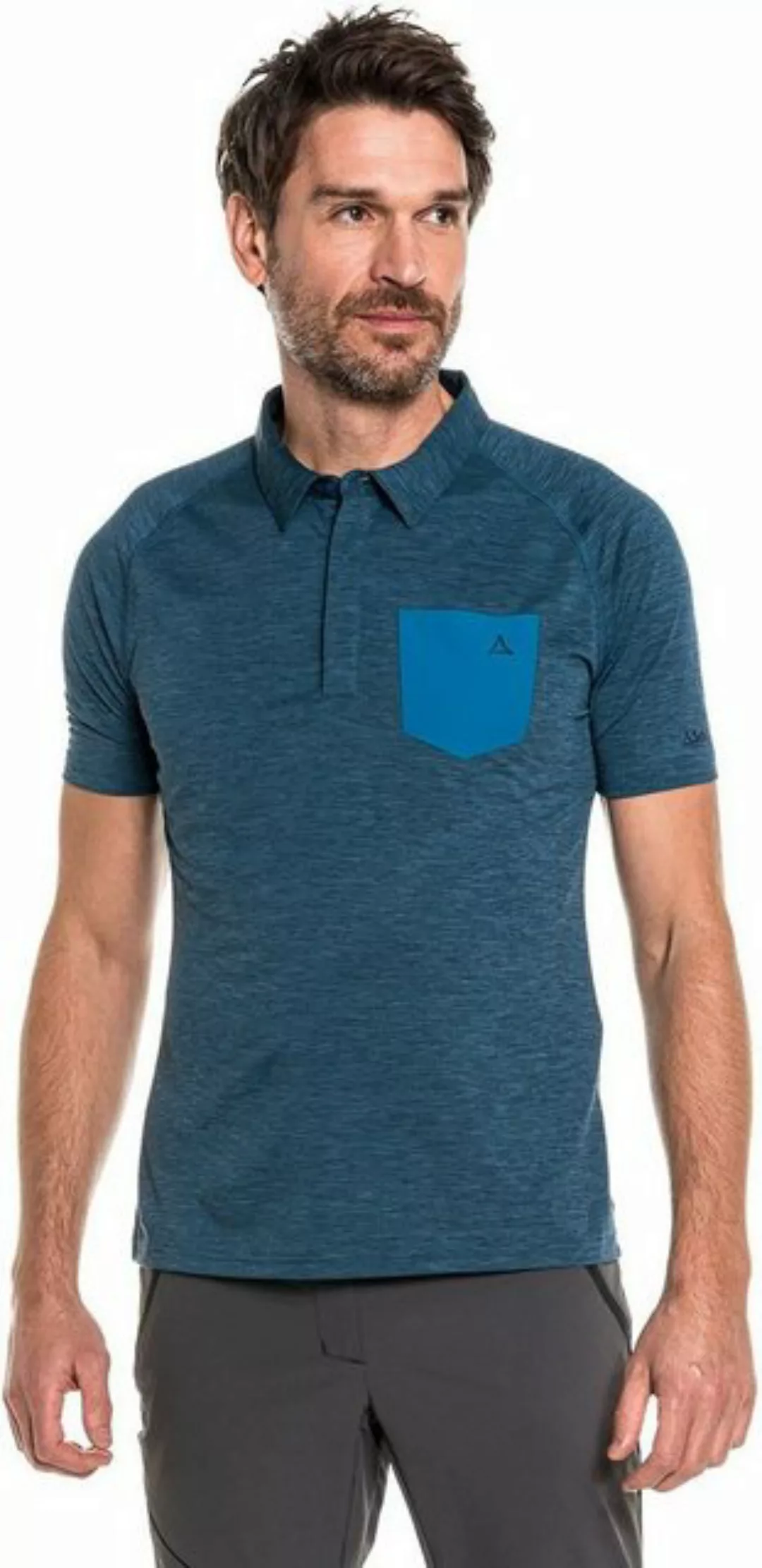 Schöffel Poloshirt "Polo Shirt Hocheck M" günstig online kaufen