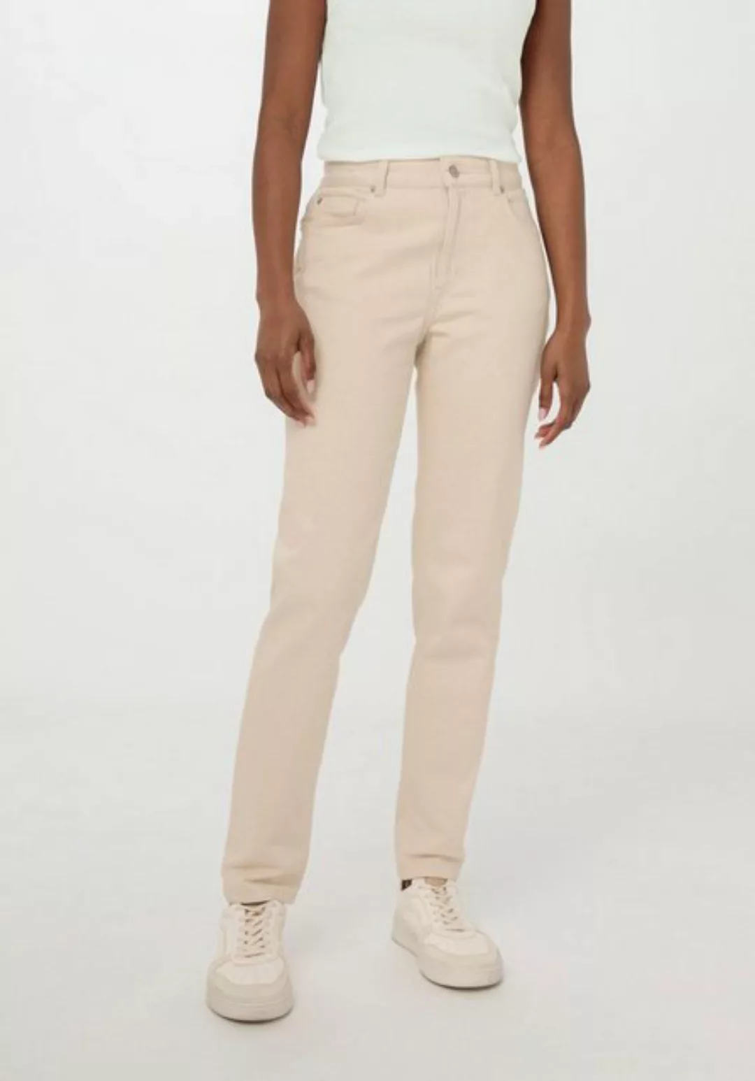 Hessnatur 5-Pocket-Jeans HANNA High Rise Mom aus Bio-Baumwolle mit Hanf (1- günstig online kaufen