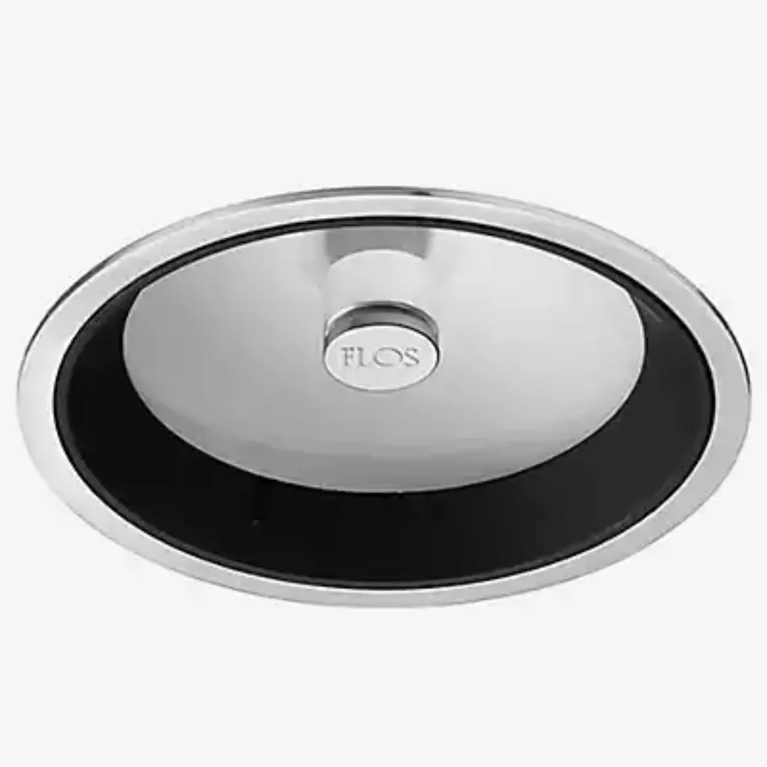 Flos Wan Downlight Deckeneinbauleuchte, Aluminium poliert günstig online kaufen