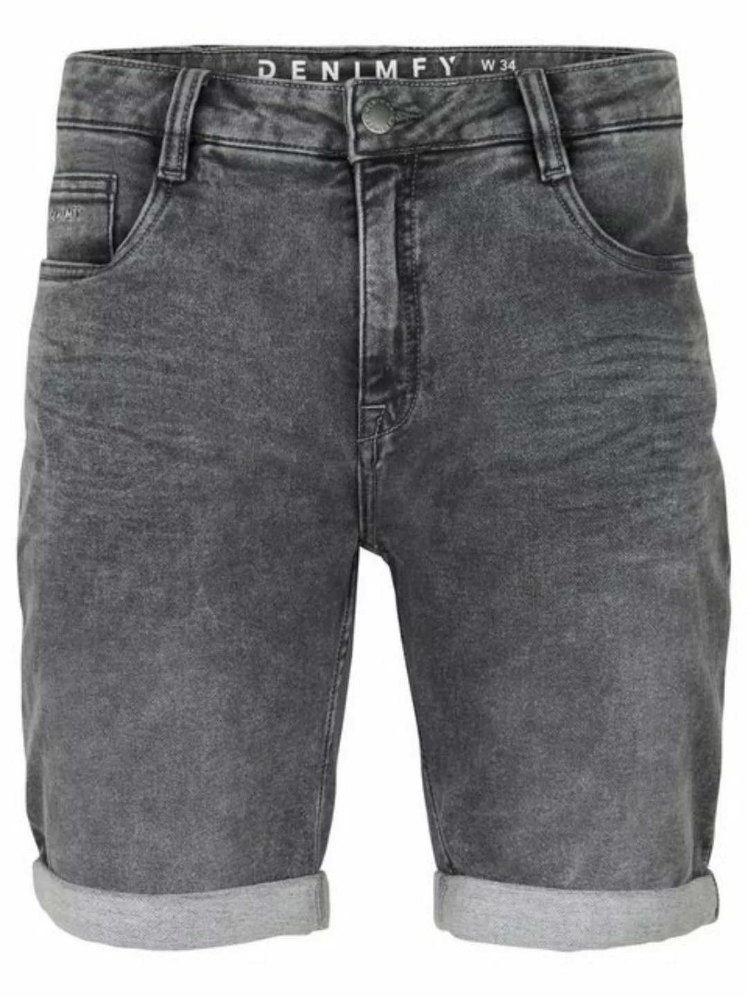 DENIMFY Jeans Shorts Herren Stretch Kurz Regular Fit DFAri günstig online kaufen