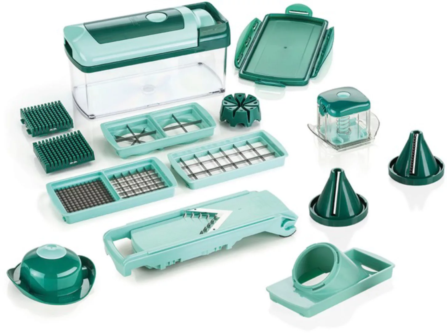 Genius Zerkleinerer »Genius Nicer Dicer Fusion 16-tlg., mit Julietti Spiral günstig online kaufen