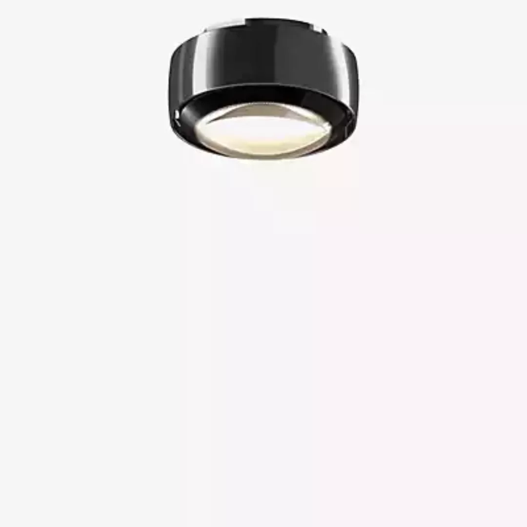 Occhio Più Alto V Volt S80 Deckenleuchte LED, Kopf chrom glänzend/Baldachin günstig online kaufen