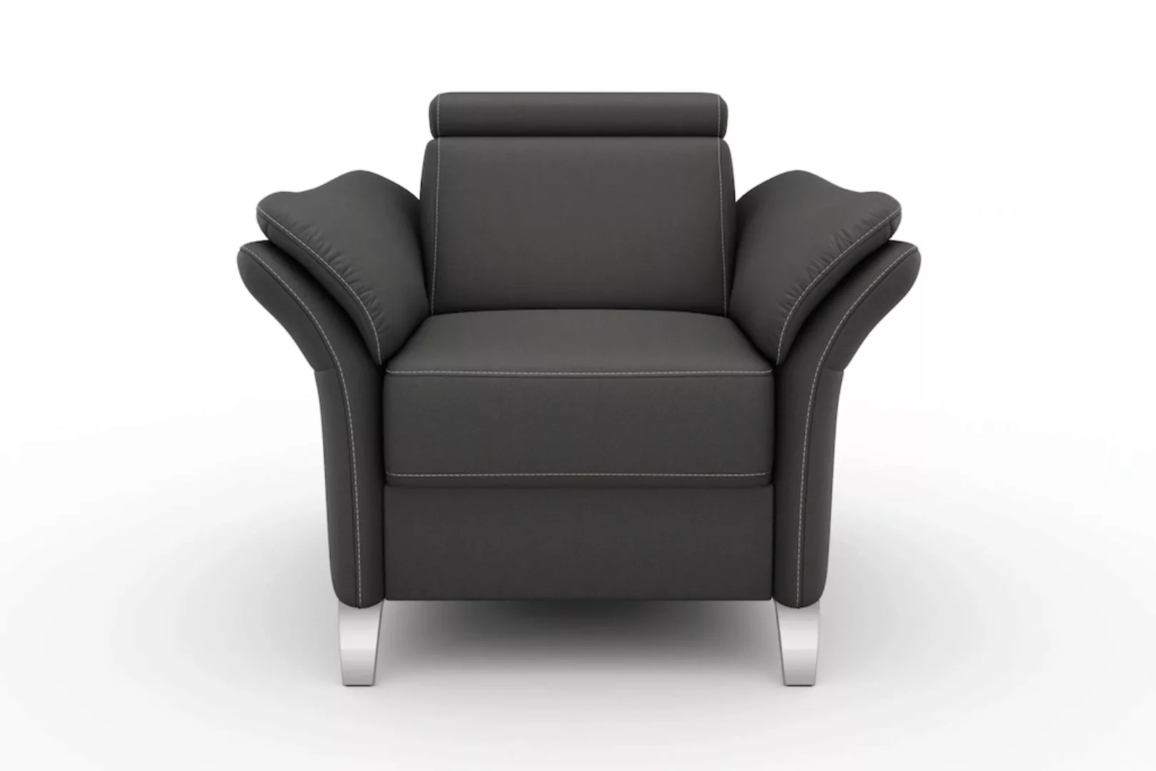 sit&more Sessel "Vincenzo", inklusive Kopfteilverstellung günstig online kaufen