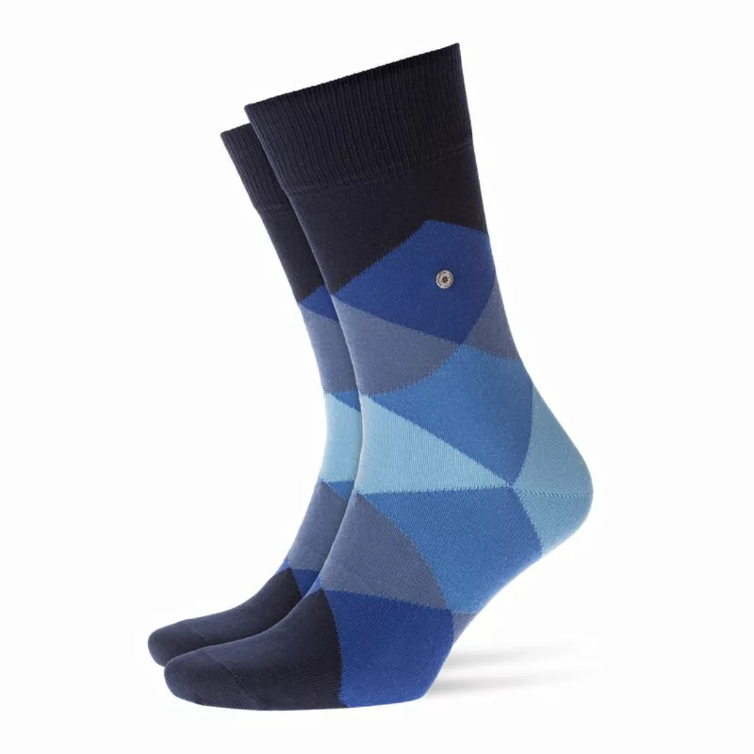 Burlington Clyde Herren Socken, 40-46, Rot, Raute, Baumwolle, 20942-837502 günstig online kaufen