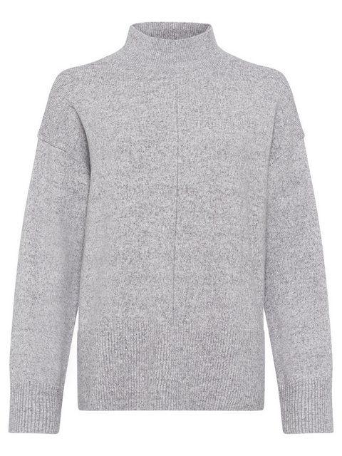 Olsen Stehkragenpullover Seitliche Schlitze am Saum günstig online kaufen