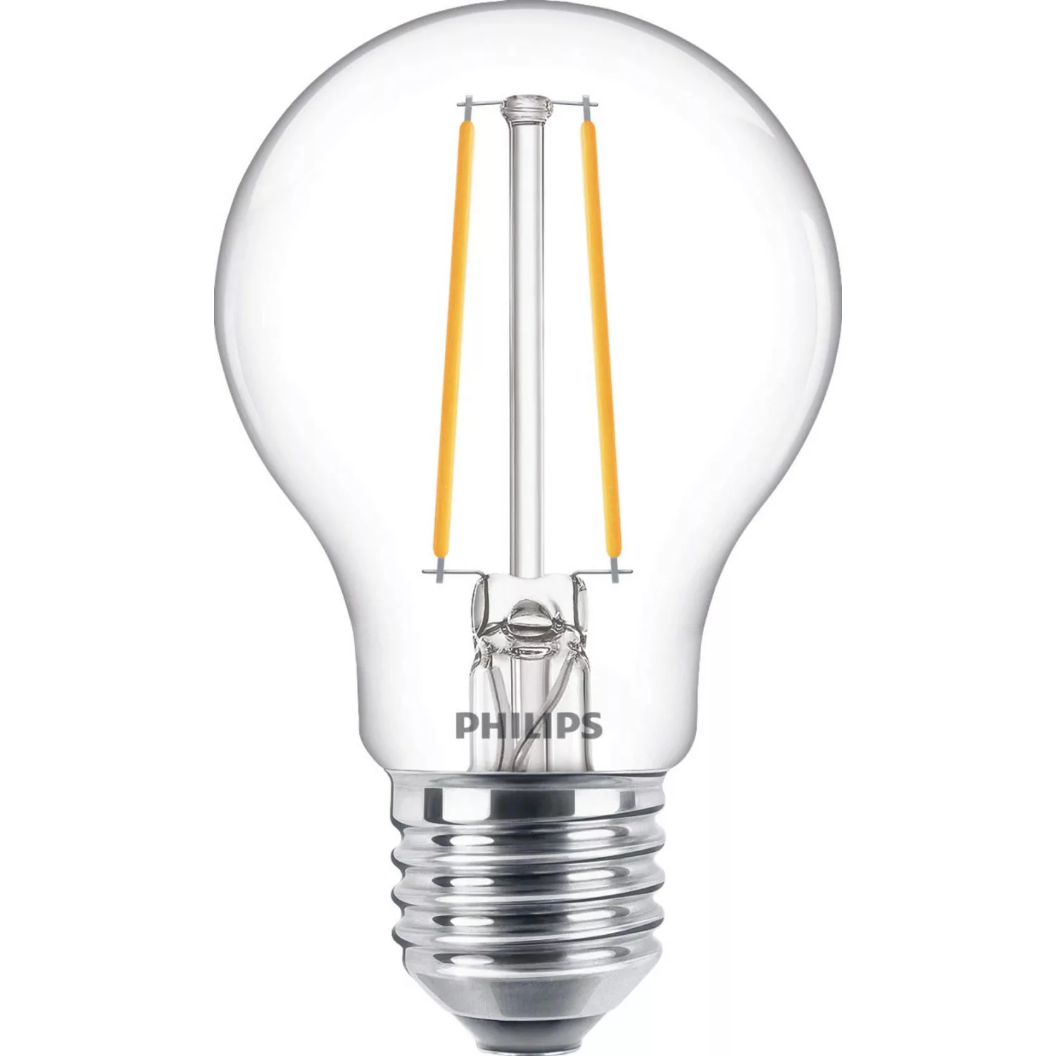 Philips LED-Leuchtmittel E27 Glühlampenform 2,2 W 250 lm 10,4 x 6 cm (H x Ø günstig online kaufen