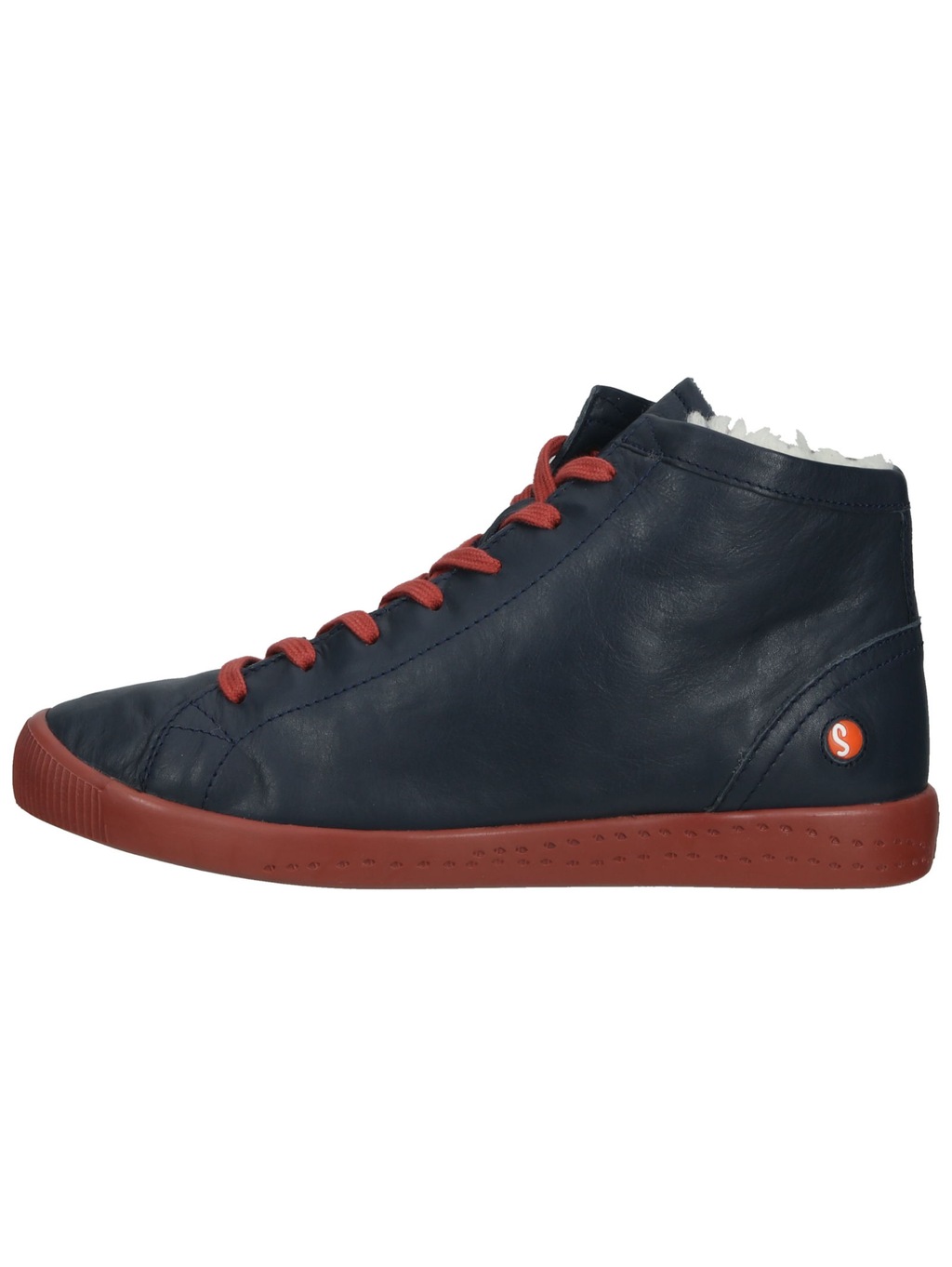 softinos Schnürstiefelette "softinos Stiefelette Leder" günstig online kaufen