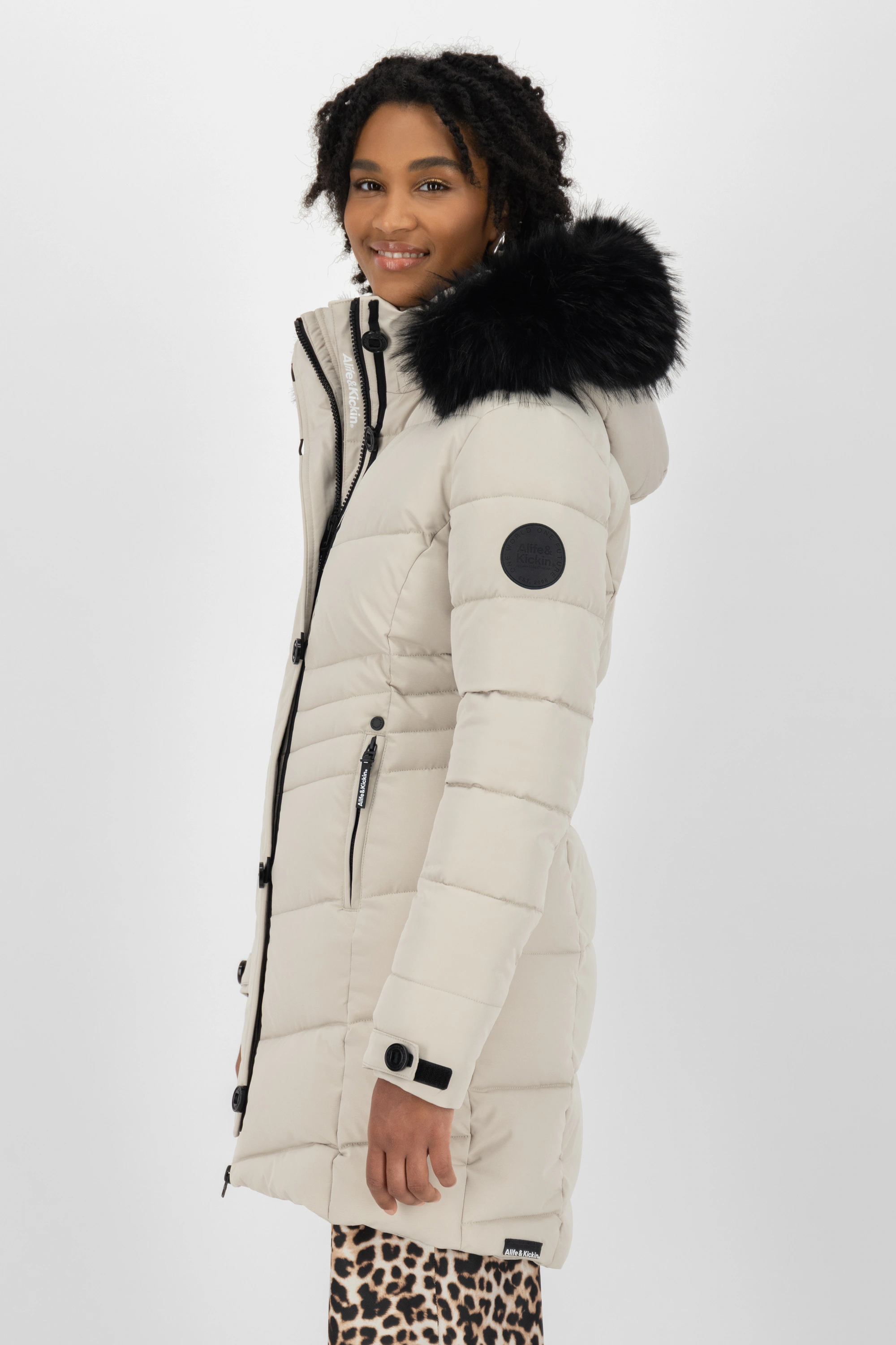 Alife & Kickin Winterjacke "AmaliaAK A Puffer Coat Damen" günstig online kaufen