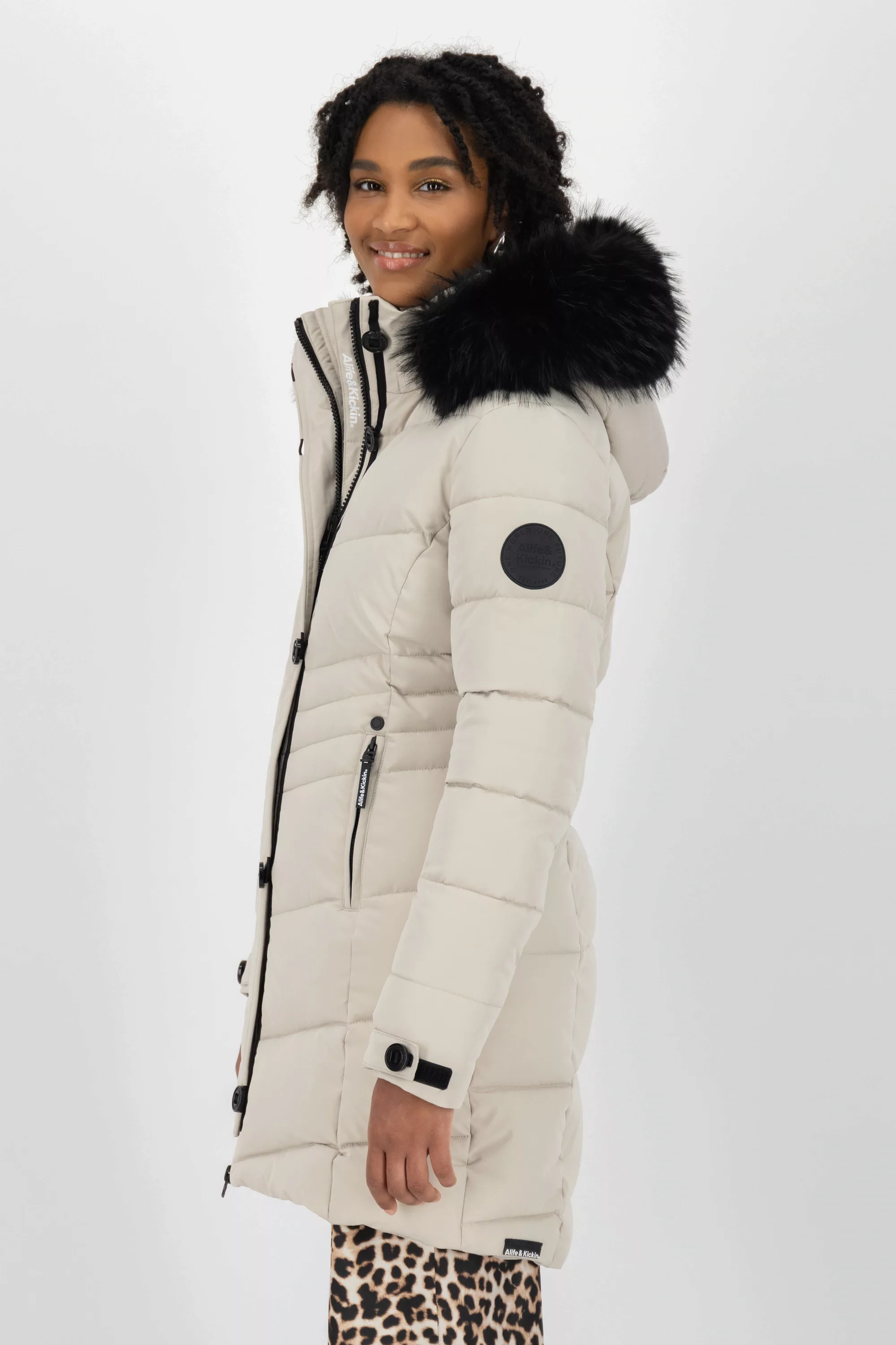 Alife & Kickin Winterjacke "AmaliaAK A Puffer Coat Damen" günstig online kaufen