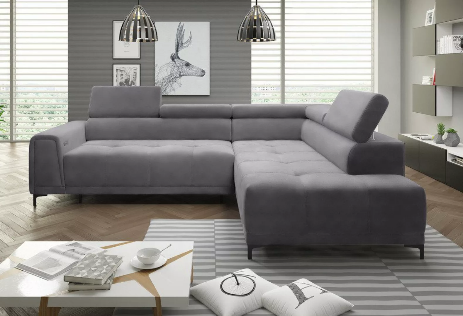 99rooms Ecksofa Volter, L-Form, Eckcouch, Design günstig online kaufen