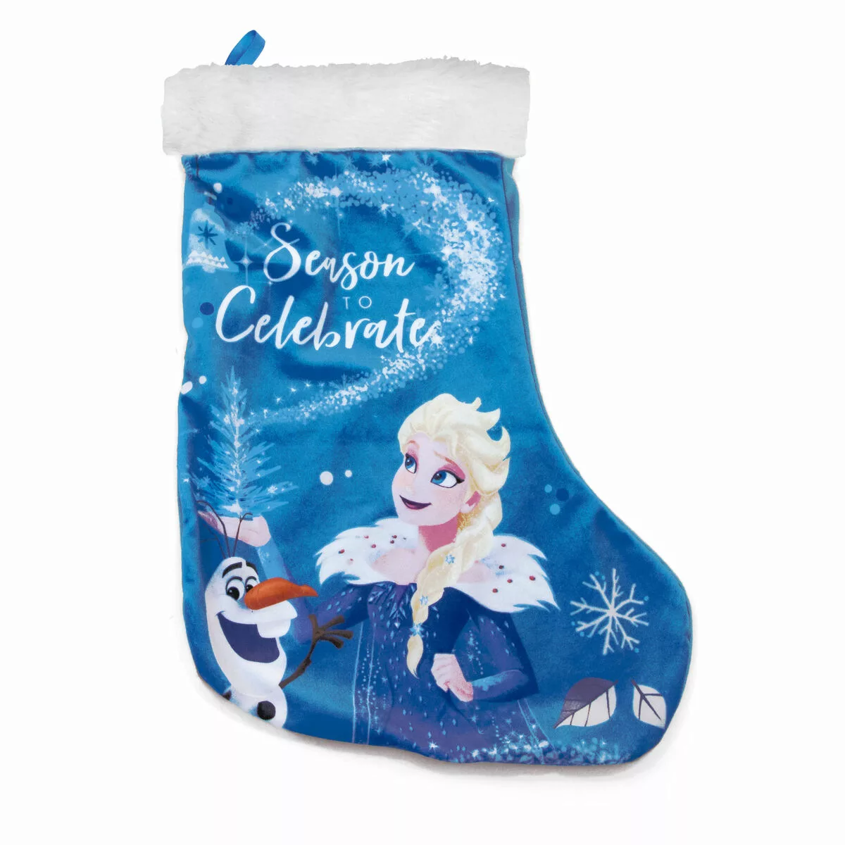 Weihnachtsstrumpf Frozen Memories 42 Cm Polyester günstig online kaufen