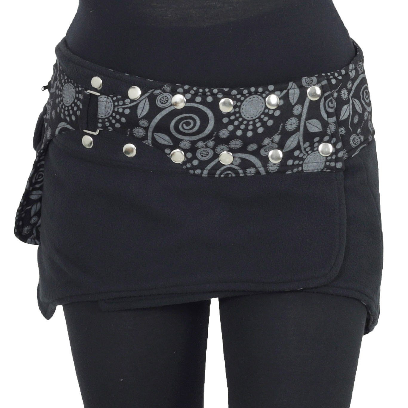 PUREWONDER Wickelrock Nierenwärmer mit Druckknöpfen sk22 günstig online kaufen