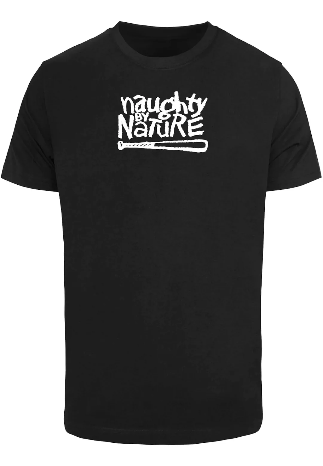 Merchcode T-Shirt "Merchcode Herren Naughty By Nature - Logo T-Shirt" günstig online kaufen