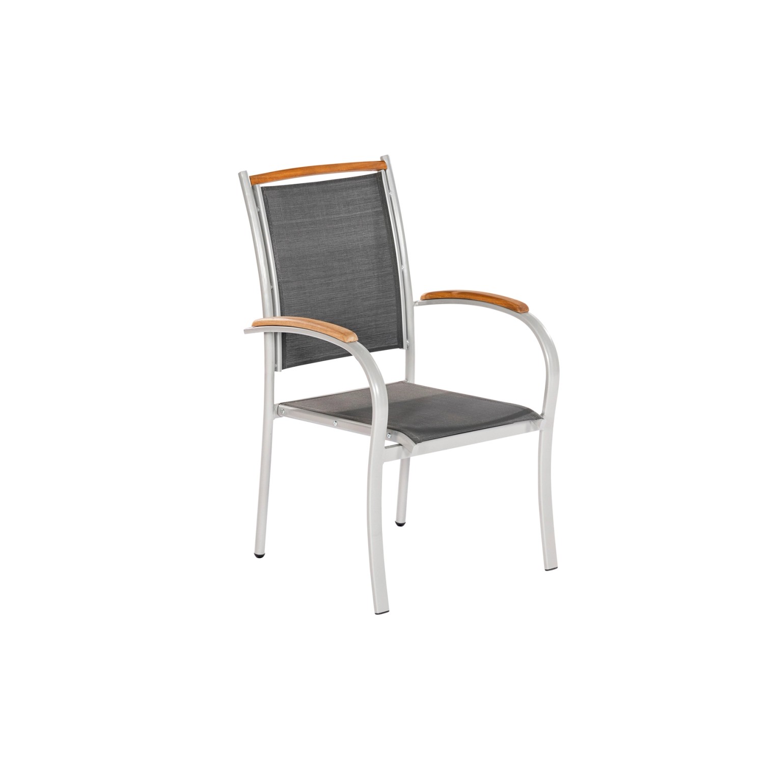 Merxx Siena Set 5-tlg. 4 Stapelsessel Gartentisch 140 x 80 cm günstig online kaufen