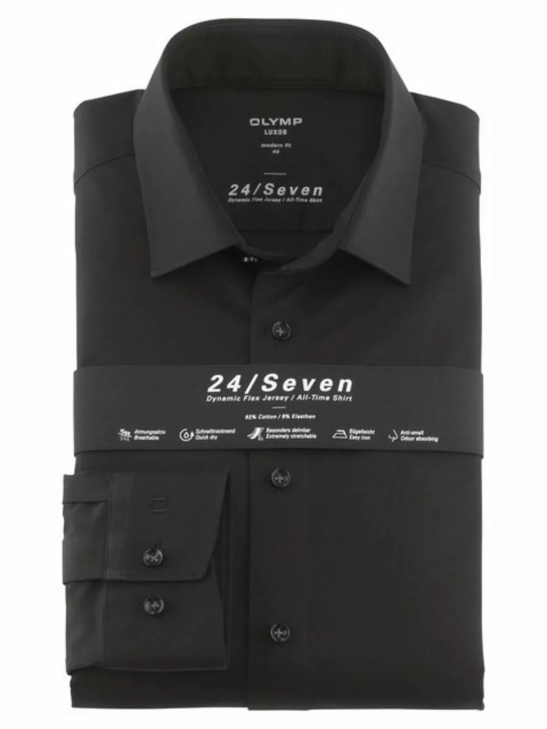 OLYMP Businesshemd OLYMP Luxor - modern fit 24/Seven 1202/64/18 langarm günstig online kaufen