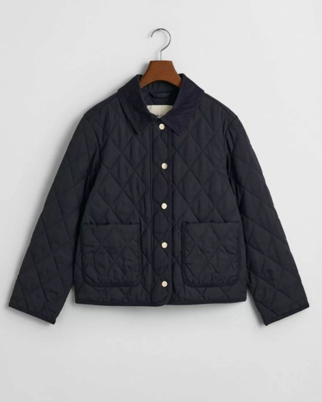 Gant Outdoorjacke QUILTED JACKET WITH CORD DETAILS günstig online kaufen