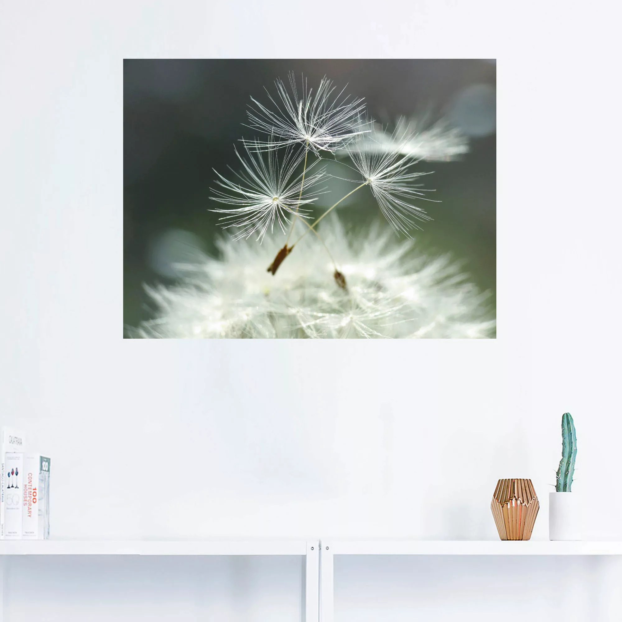 Artland Wandbild "Pusteblume Facility", Blumen, (1 St.), als Alubild, Outdo günstig online kaufen