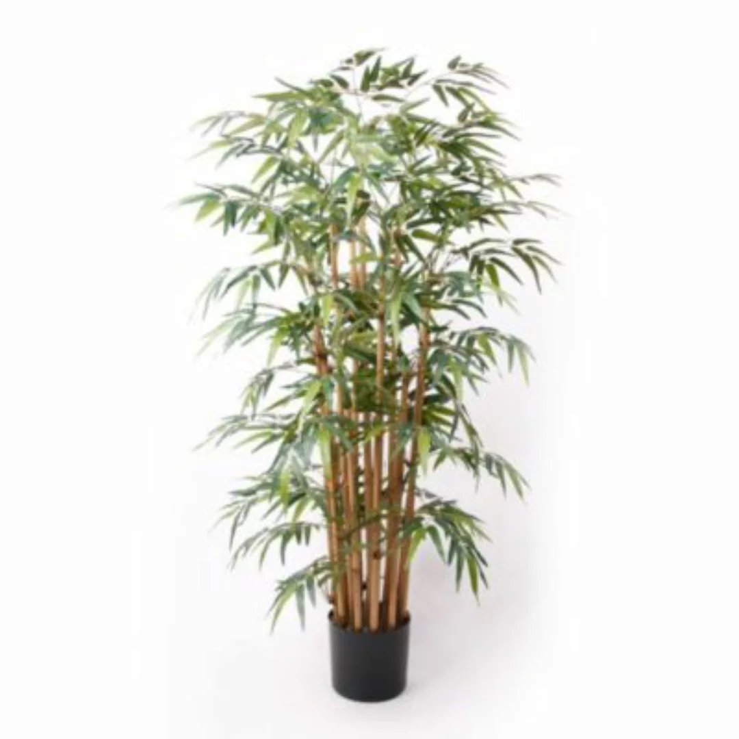 Emerald Künstliche Bambuspflanze Deluxe 145 cm Künstlicher japanischer Bamb günstig online kaufen