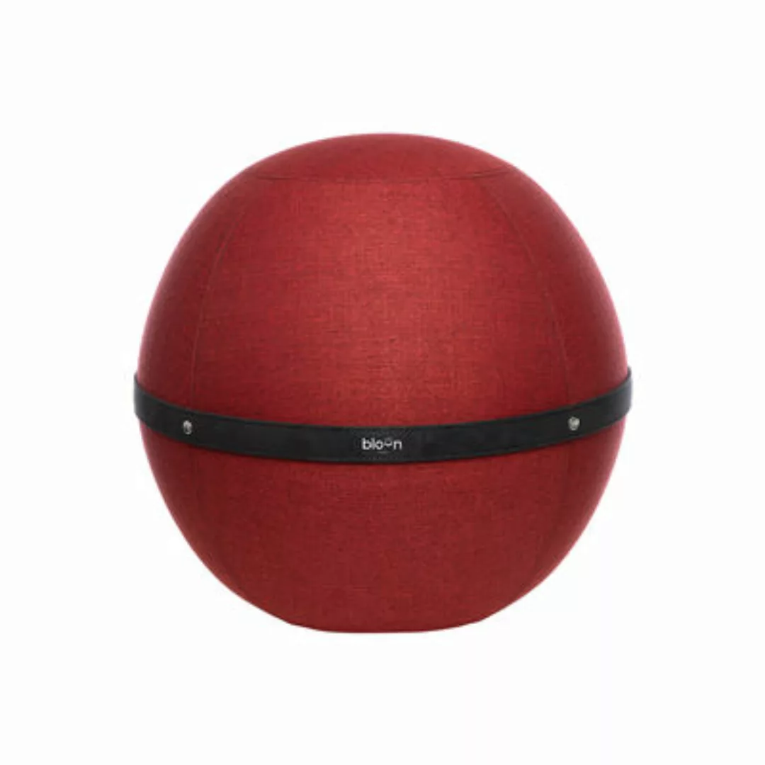 Ergonomischer Sitz Ballon Original Regular textil rot / Ø 55 cm - BLOON PAR günstig online kaufen
