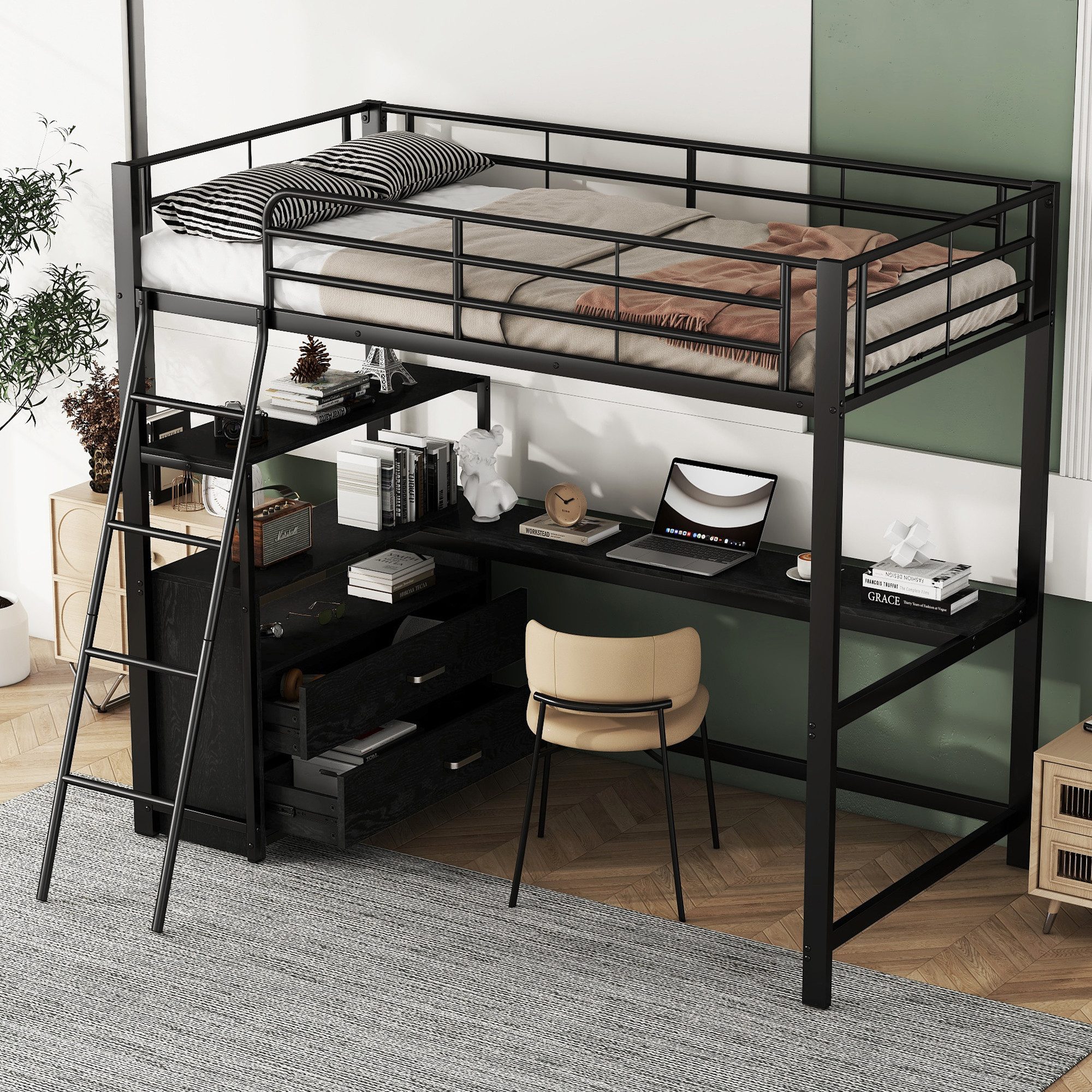 HAUSS SPOLE Kinderbett 90x200cm mit praktische günstig online kaufen