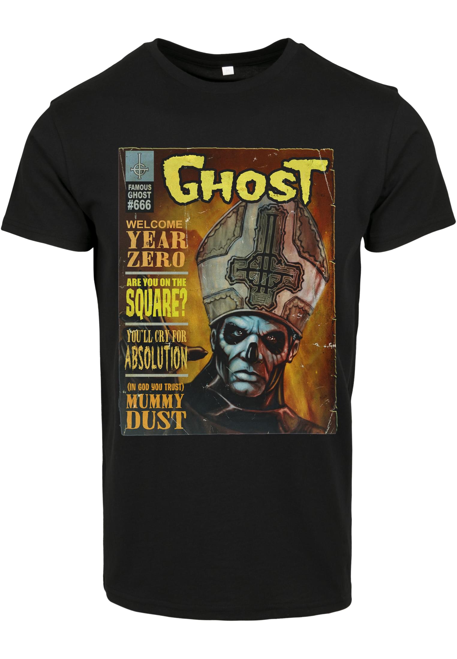 Merchcode Kurzarmshirt "Merchcode Herren Ghost Ghost Mag Tee" günstig online kaufen