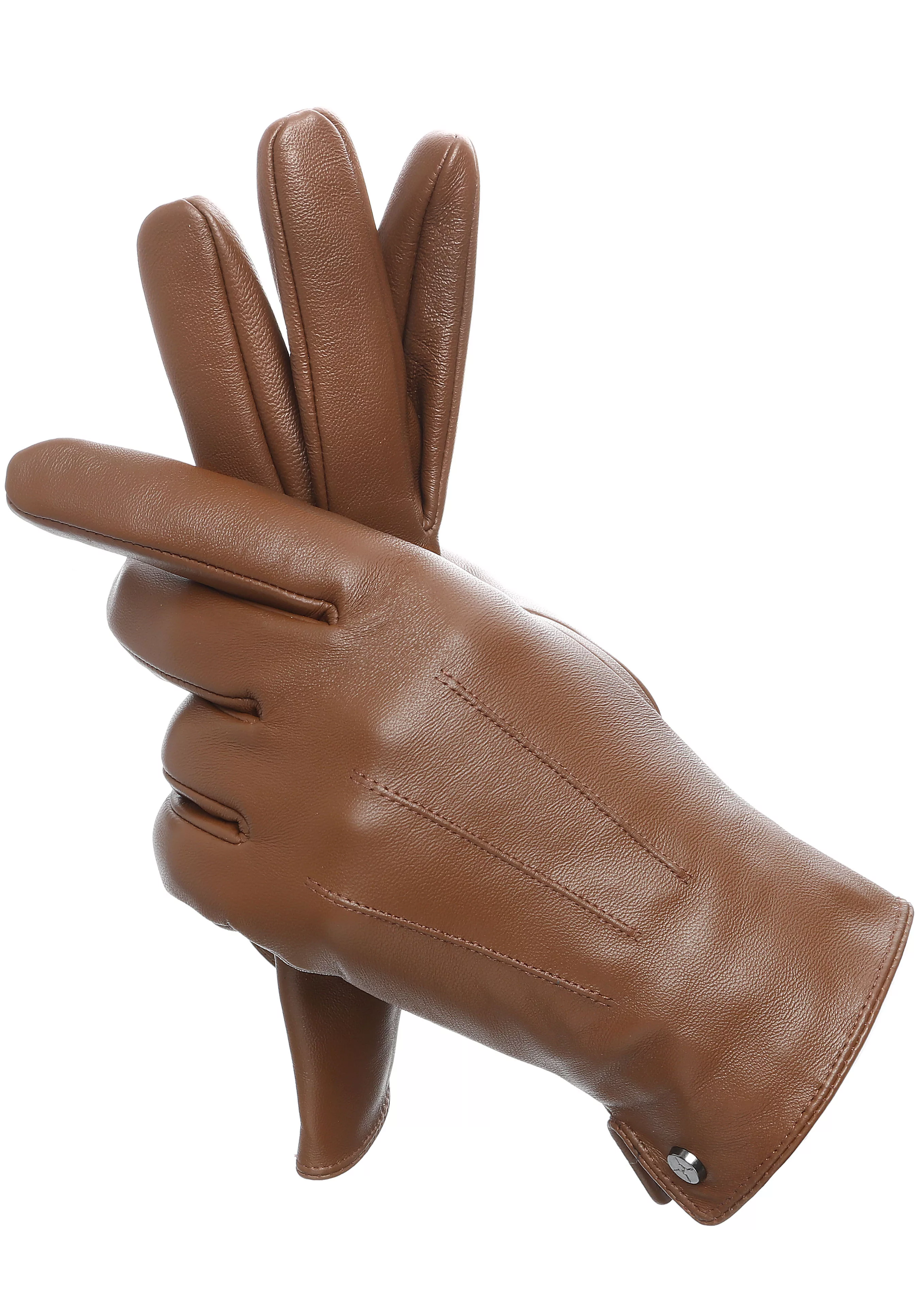 PEARLWOOD Lederhandschuhe "Travis", Glattlederhandschuh günstig online kaufen