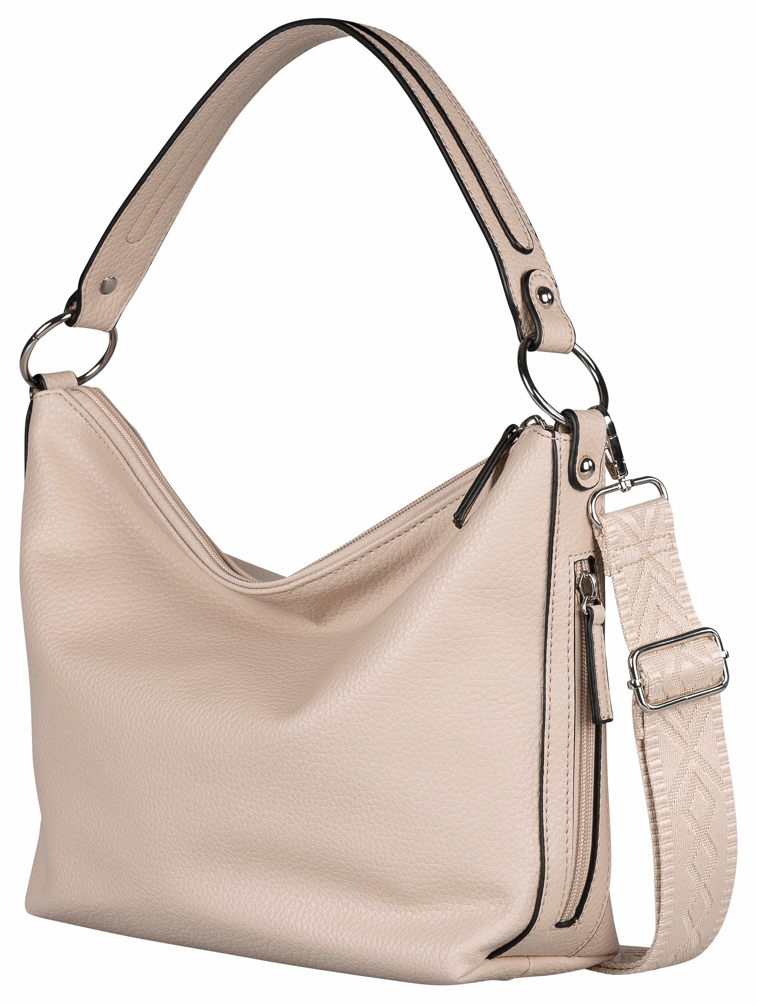 Bruno Banani Schultertasche "Amalfi", Handtasche Damen Tasche Schulterrieme günstig online kaufen