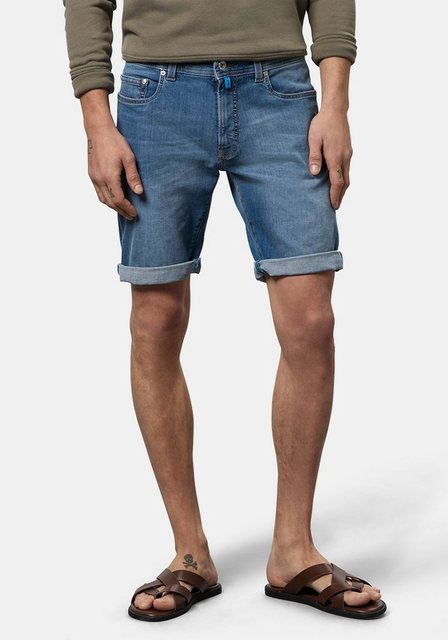 Pierre Cardin Jeansbermudas Lyon 5-Pocket Futureflex Denim Jeans Shorts günstig online kaufen