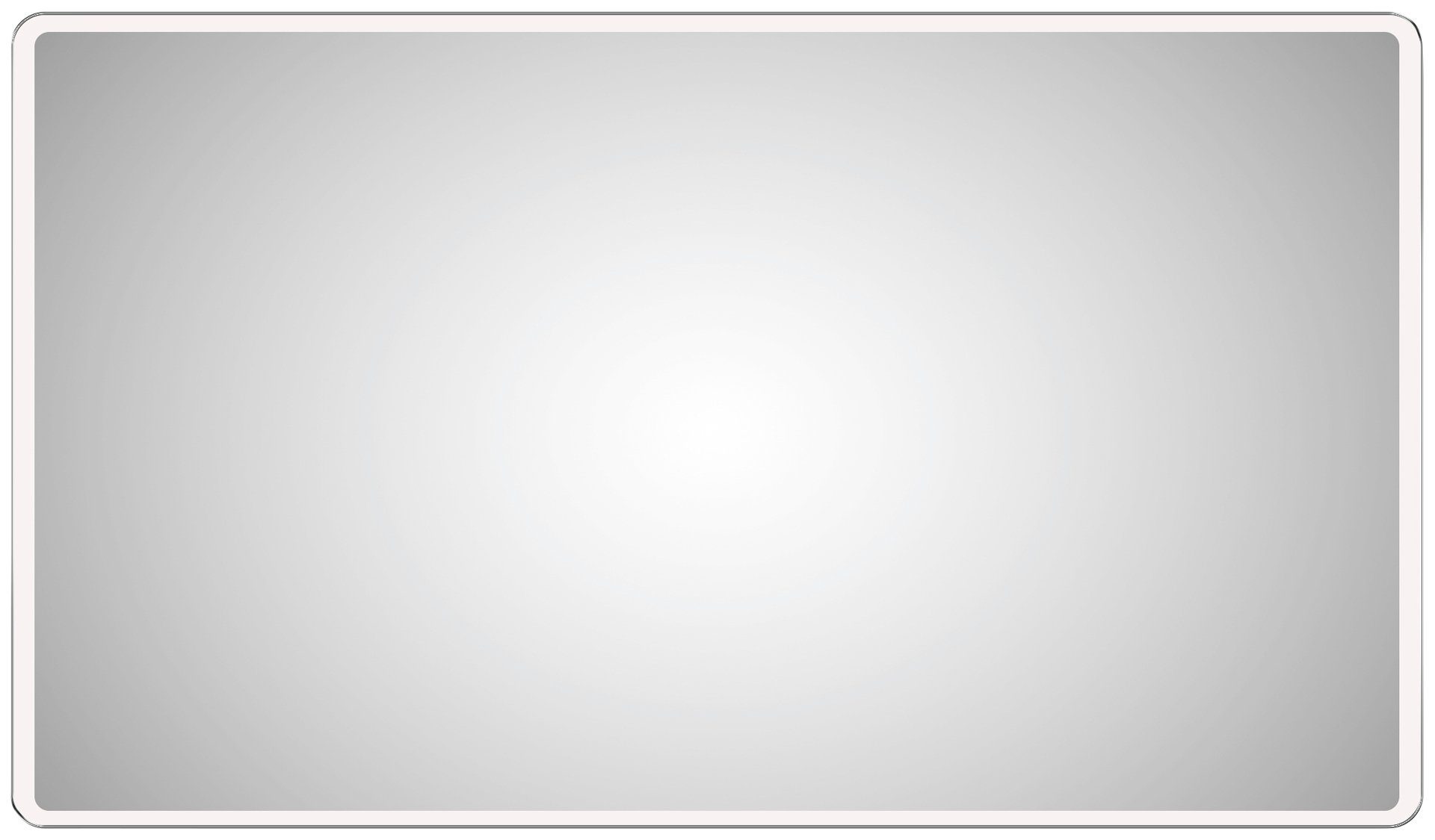 DSK Design LED-Lichtspiegel Silver Rio 120 cm x 70 cm günstig online kaufen