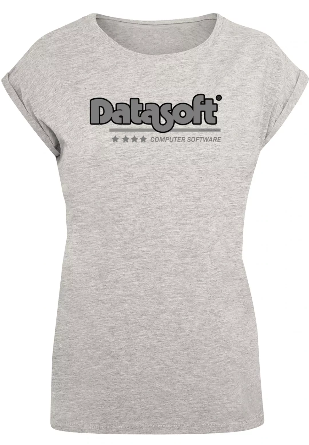 F4NT4STIC T-Shirt "Retro Gaming Datasoft Logo schwarz", Print günstig online kaufen