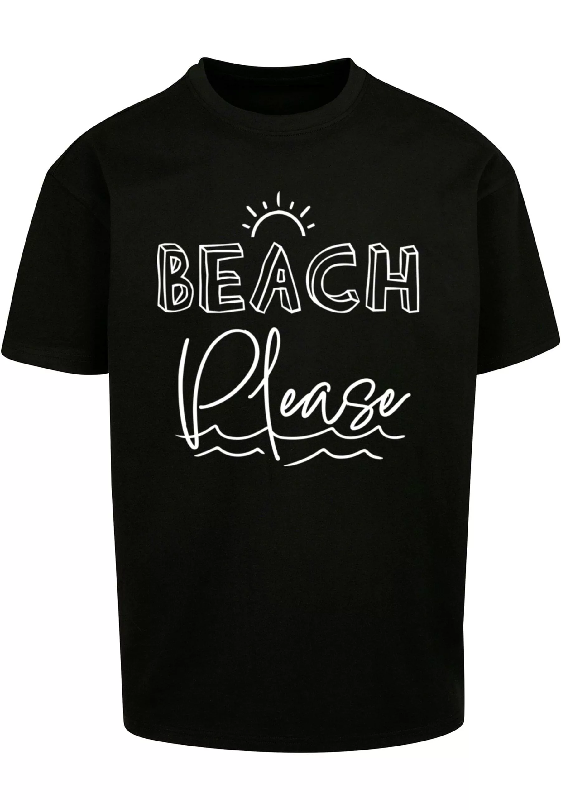 Merchcode T-Shirt "Merchcode Herren Beach Please Heavy Oversized Tee" günstig online kaufen