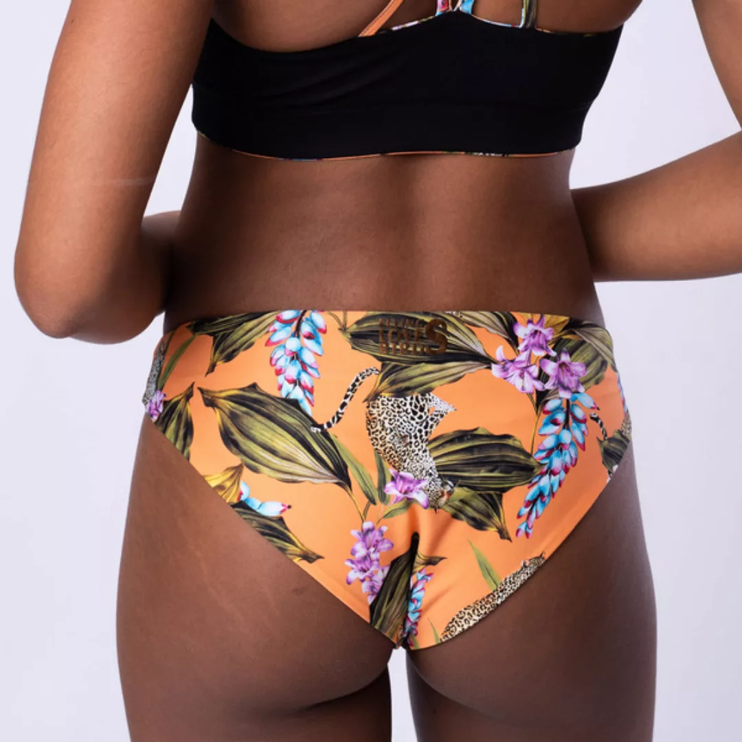 "Exotic Orange" - Bikini Hose Slim Zum Wenden günstig online kaufen