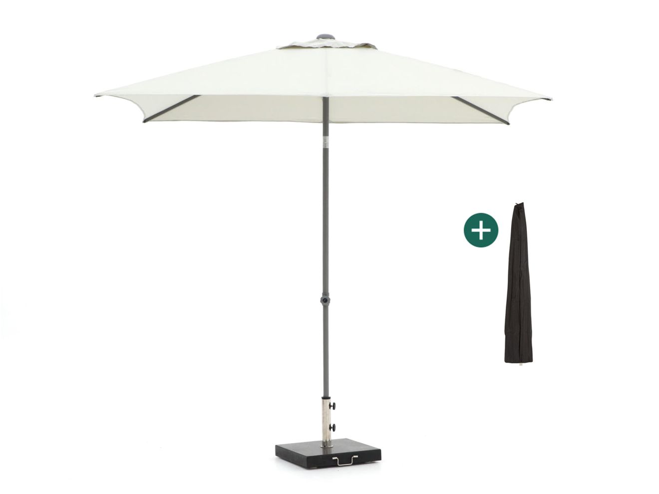 Shadowline Push-up Sonnenschirm 250x200 cm günstig online kaufen