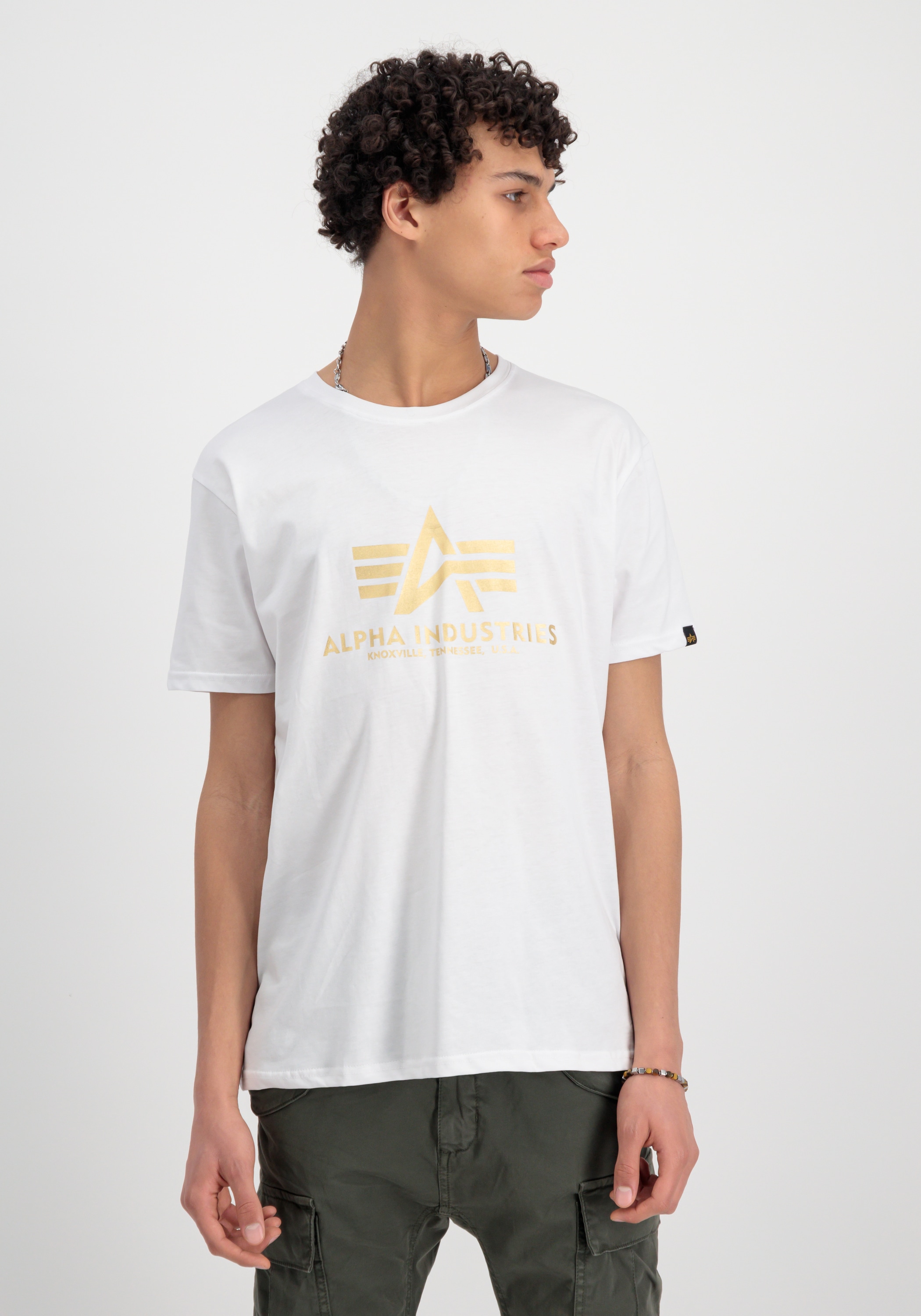 Alpha Industries T-Shirt "Alpha Industries Men - T-Shirts Basic T-Shirt Foi günstig online kaufen