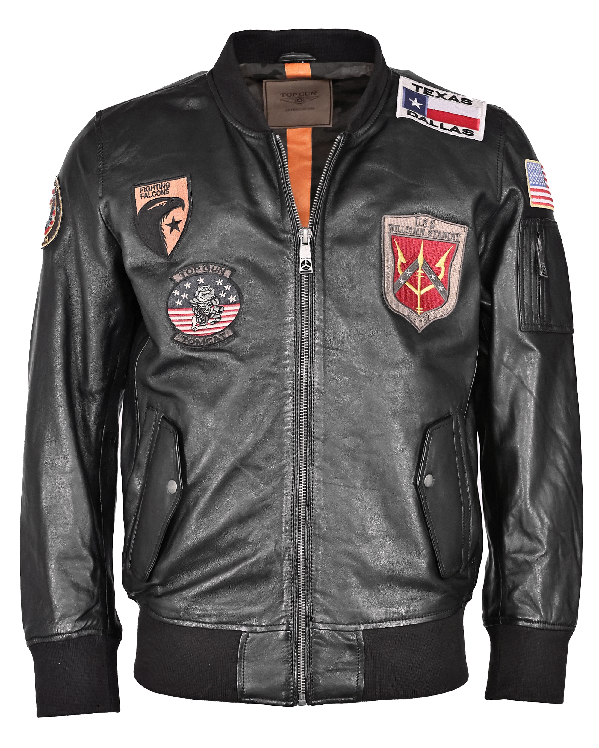 TOP GUN Lederjacke "TG2020212112" günstig online kaufen