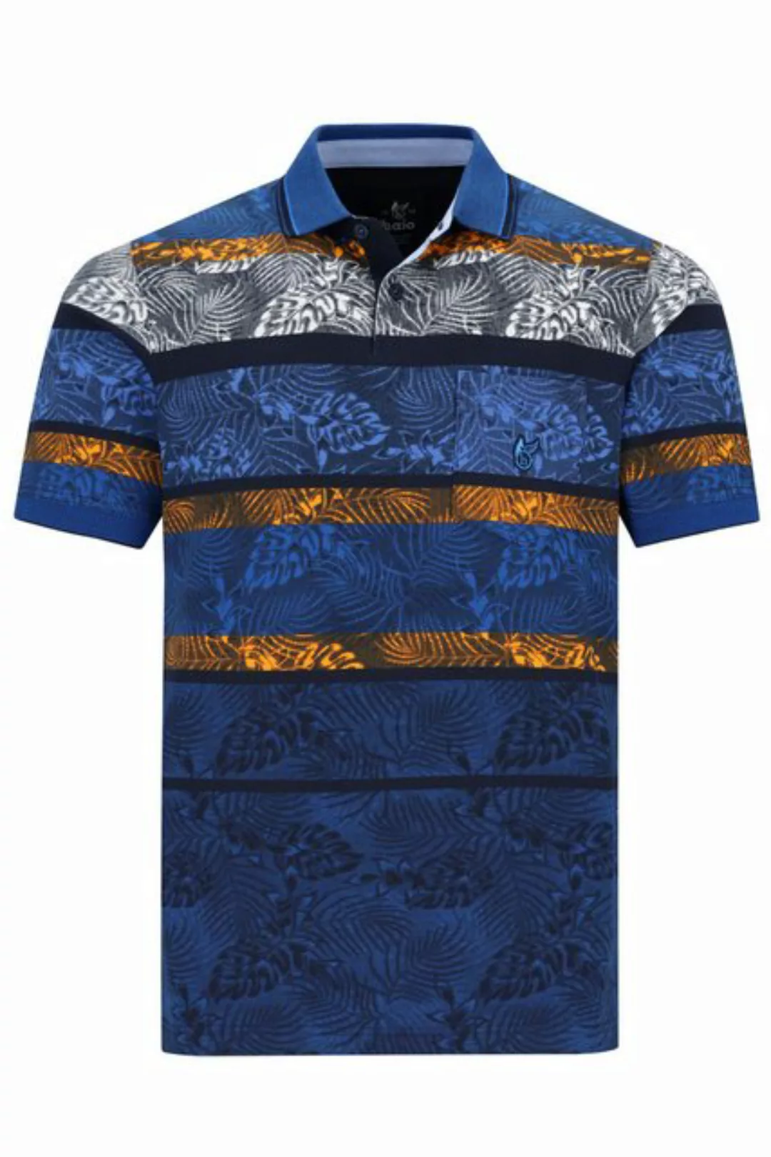 Hajo Poloshirt H Poloshirt Stay Fresh Print marine günstig online kaufen