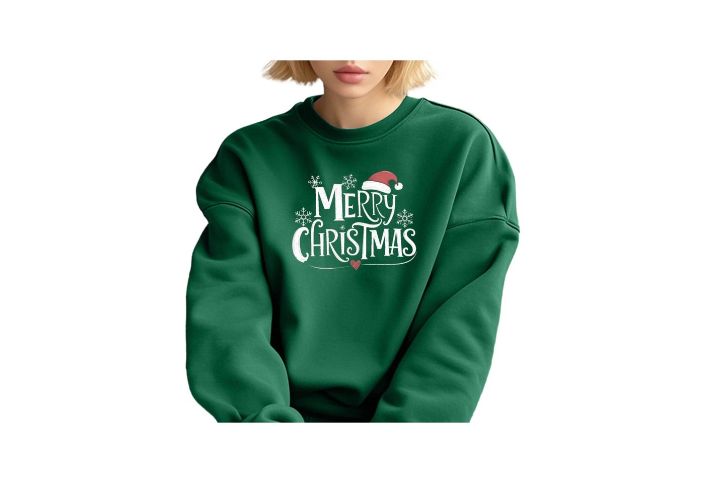 MC Star Sweatshirt Damen Sweatshirt Weihnachtspullover Weihnachtspulli Weih günstig online kaufen