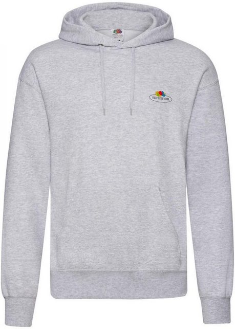 Fruit of the Loom Kapuzenpullover Vintage Hooded Sweat Classic Small Logo P günstig online kaufen