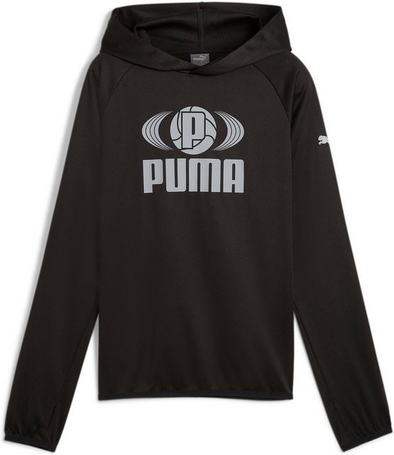 PUMA Sweatshirt ACTIVE SPORTS Poly Lightweight Hoodie B PUMA BLACK günstig online kaufen