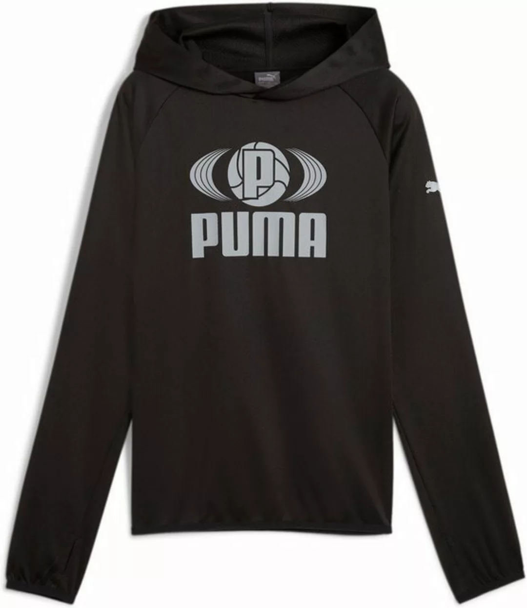 PUMA Sweatshirt ACTIVE SPORTS Poly Lightweight Hoodie B PUMA BLACK günstig online kaufen