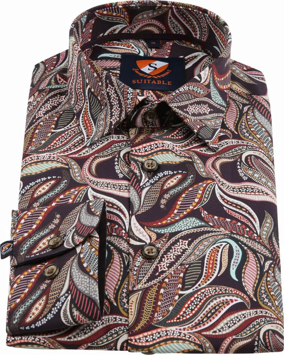 Suitable Hemd Paisley 188-3 - Größe 38 günstig online kaufen