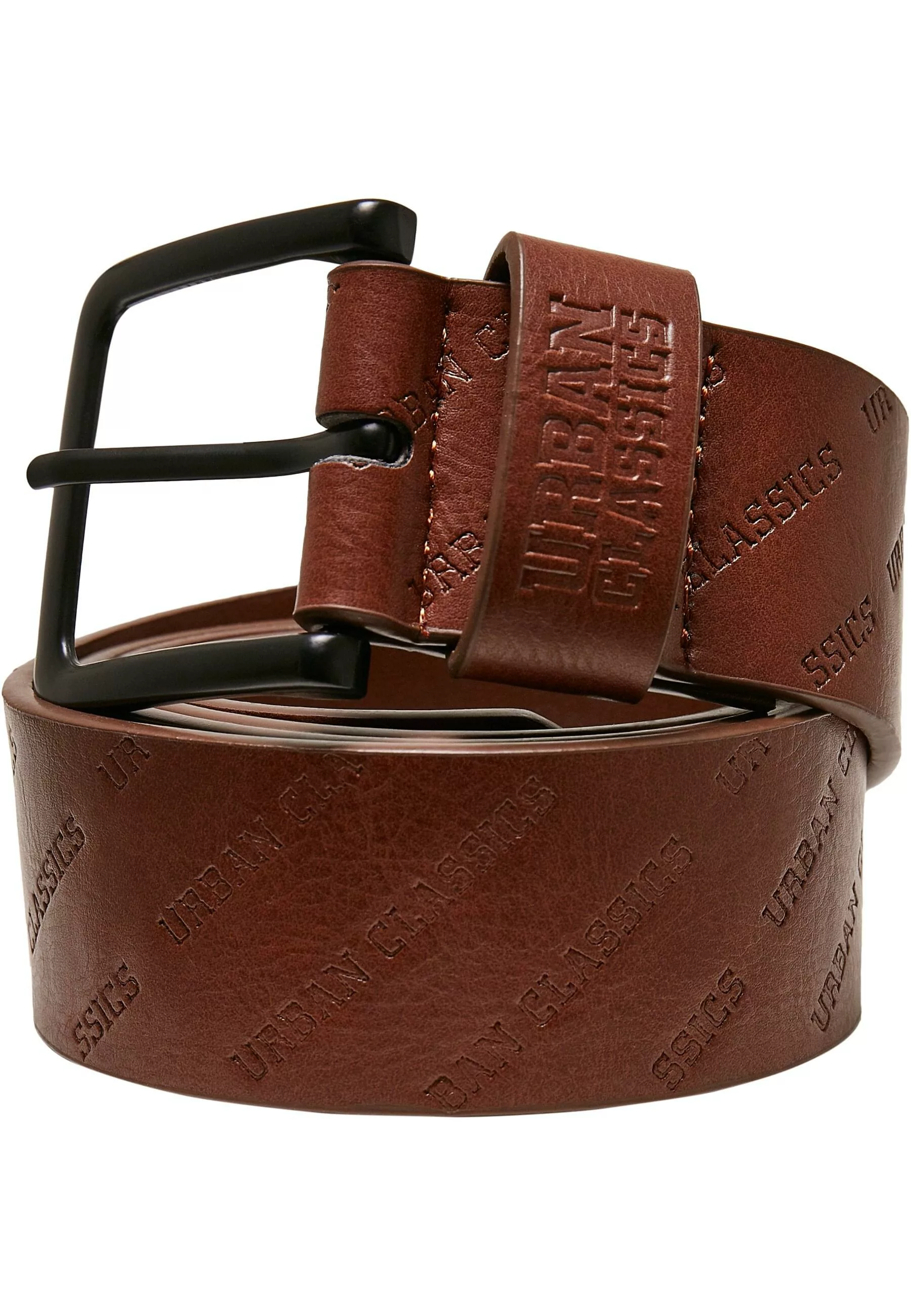 URBAN CLASSICS Hüftgürtel "Urban Classics Unisex Allover Logo Belt" günstig online kaufen