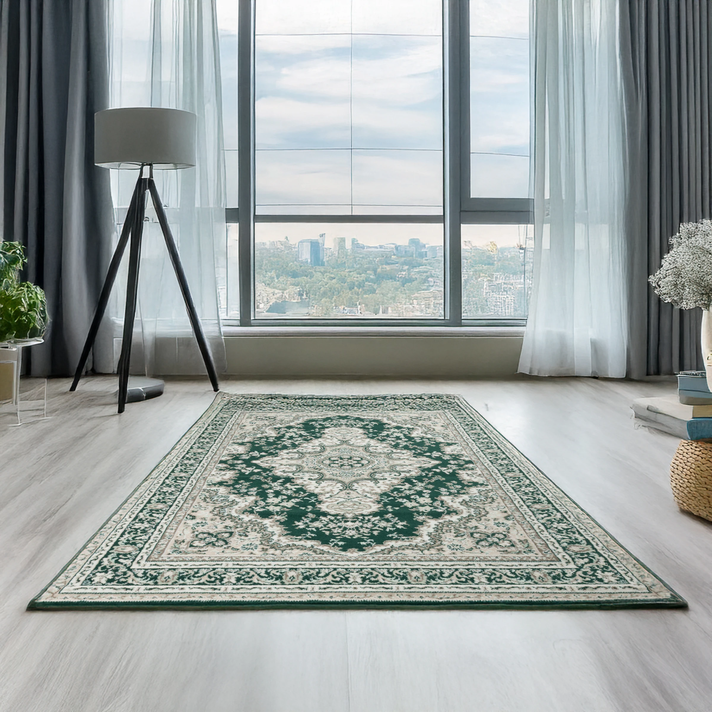 my home Teppich »Oriental, Made in Belgium«, rechteckig, 7 mm Höhe, Orient- günstig online kaufen