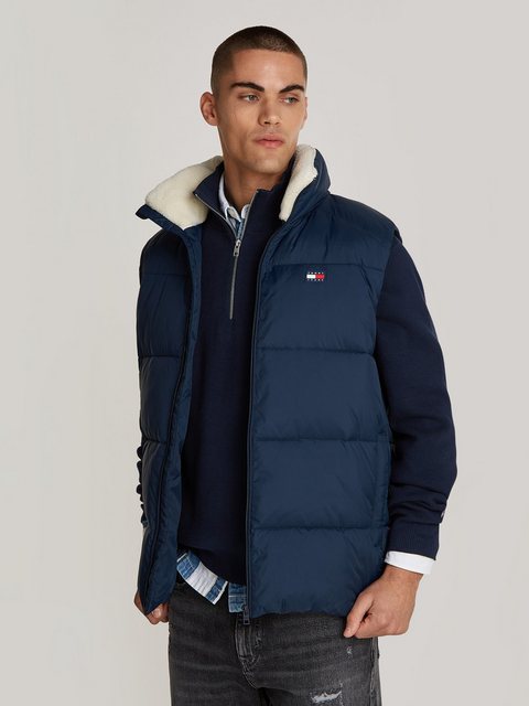 Tommy Jeans Steppweste TJM POLY PUFFER VEST Kragen mit Fleece gefüttert, Ma günstig online kaufen