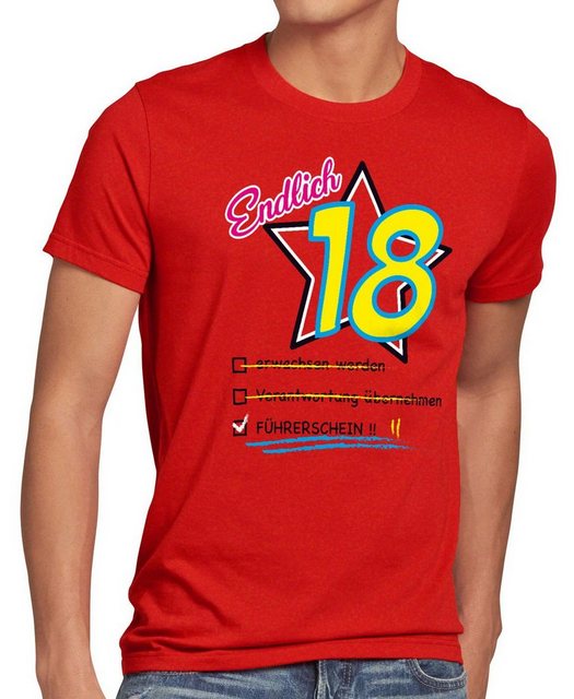 style3 T-Shirt Endlich 8 Führerschein Geburtstag Party Fun volljährig achtz günstig online kaufen