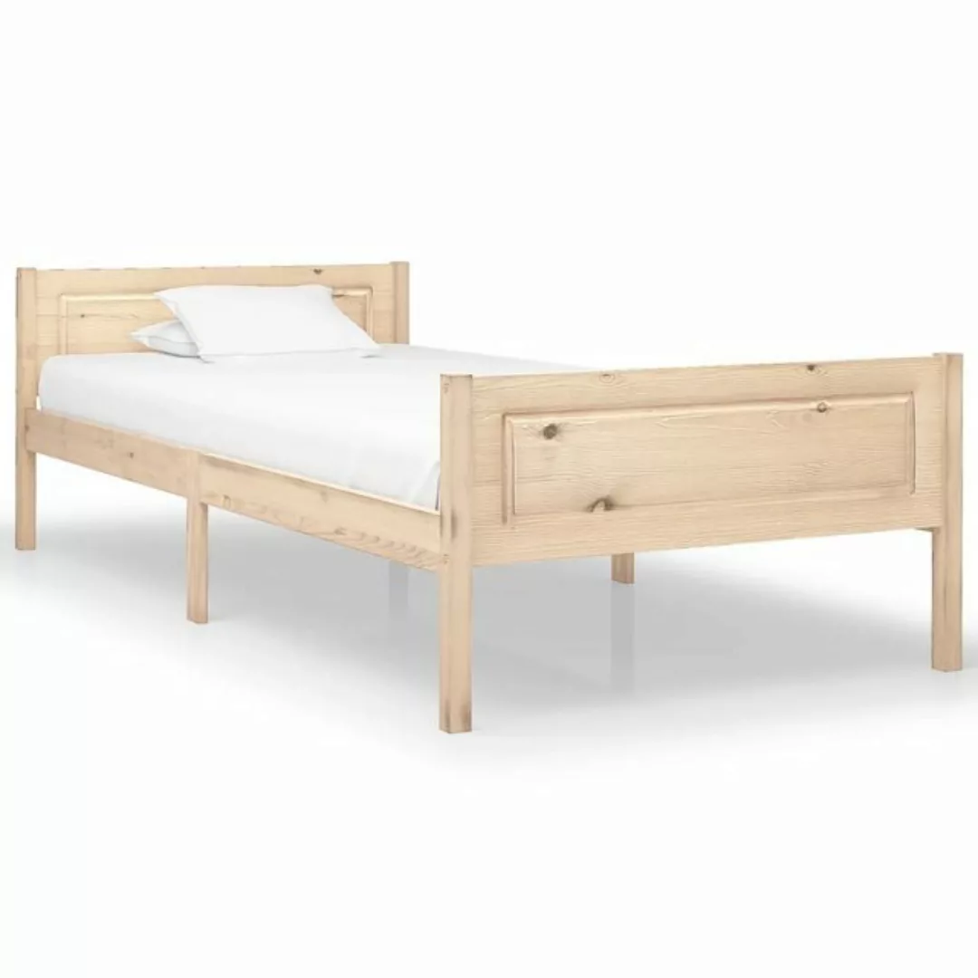 furnicato Bett Massivholzbett Kiefer 100x200 cm günstig online kaufen