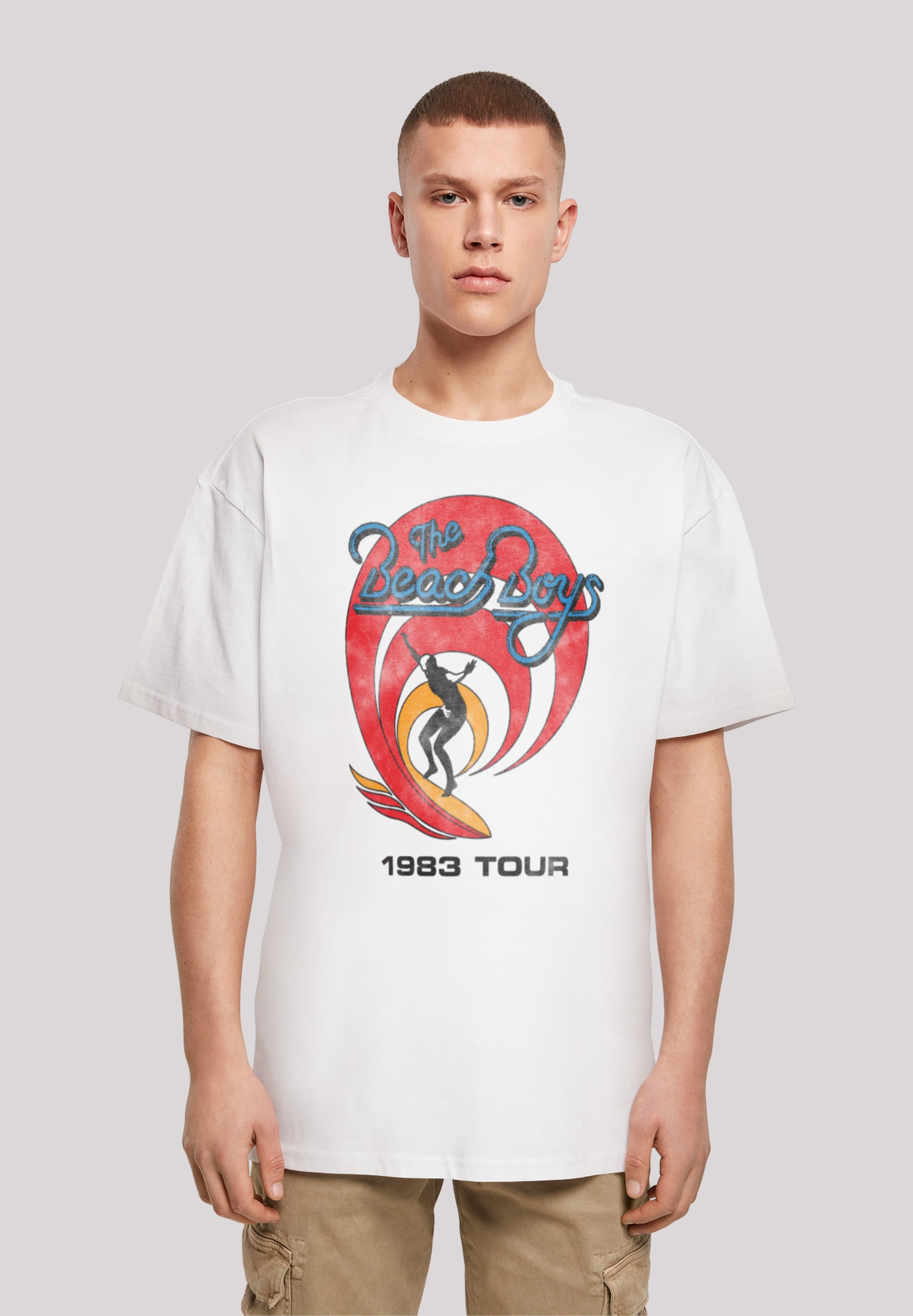 F4NT4STIC T-Shirt "The Beach Boys Band Surfer 83 Vintage", Print günstig online kaufen